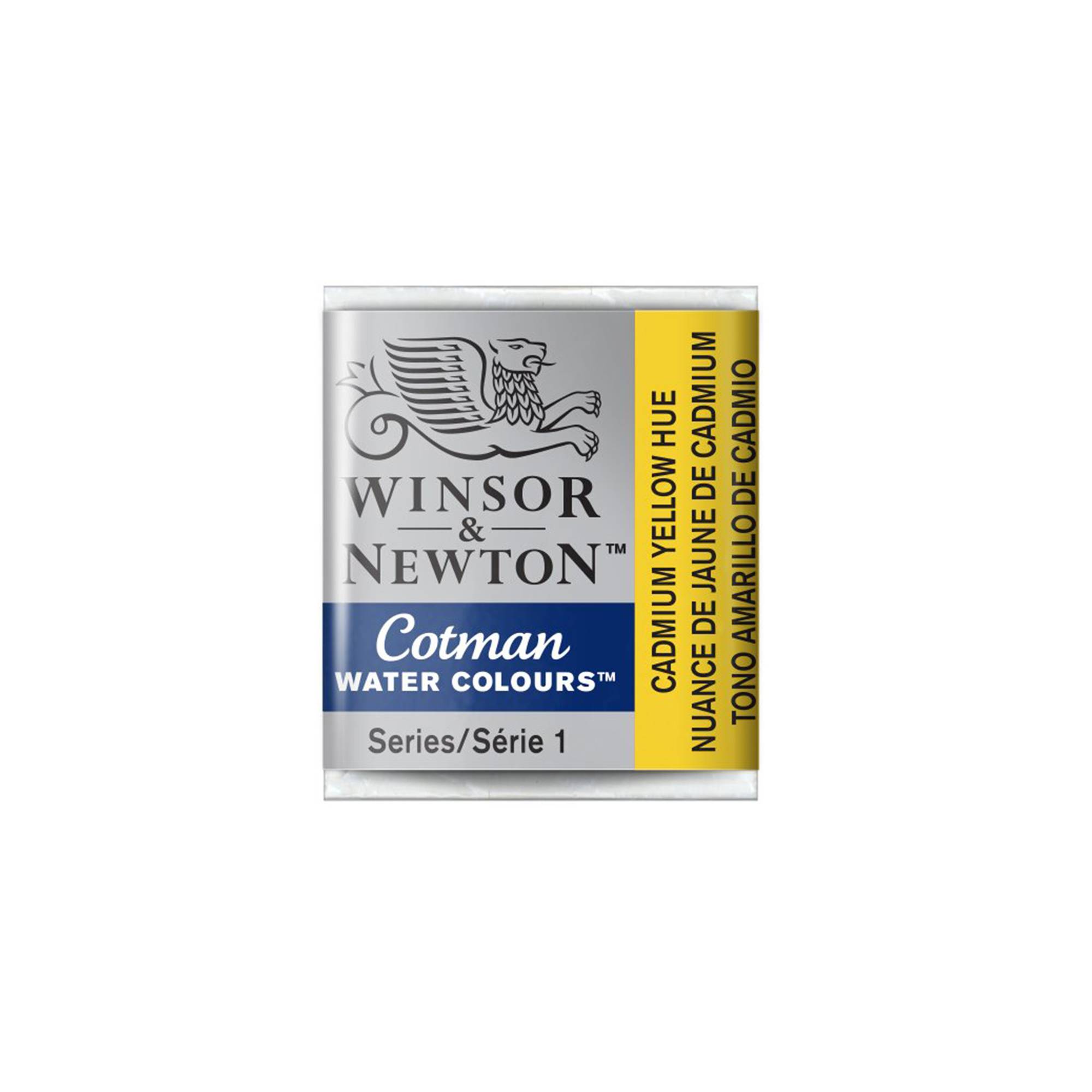 Winsor & Newton Cadmium Yellow Hue Cotman Watercolour Half Pan