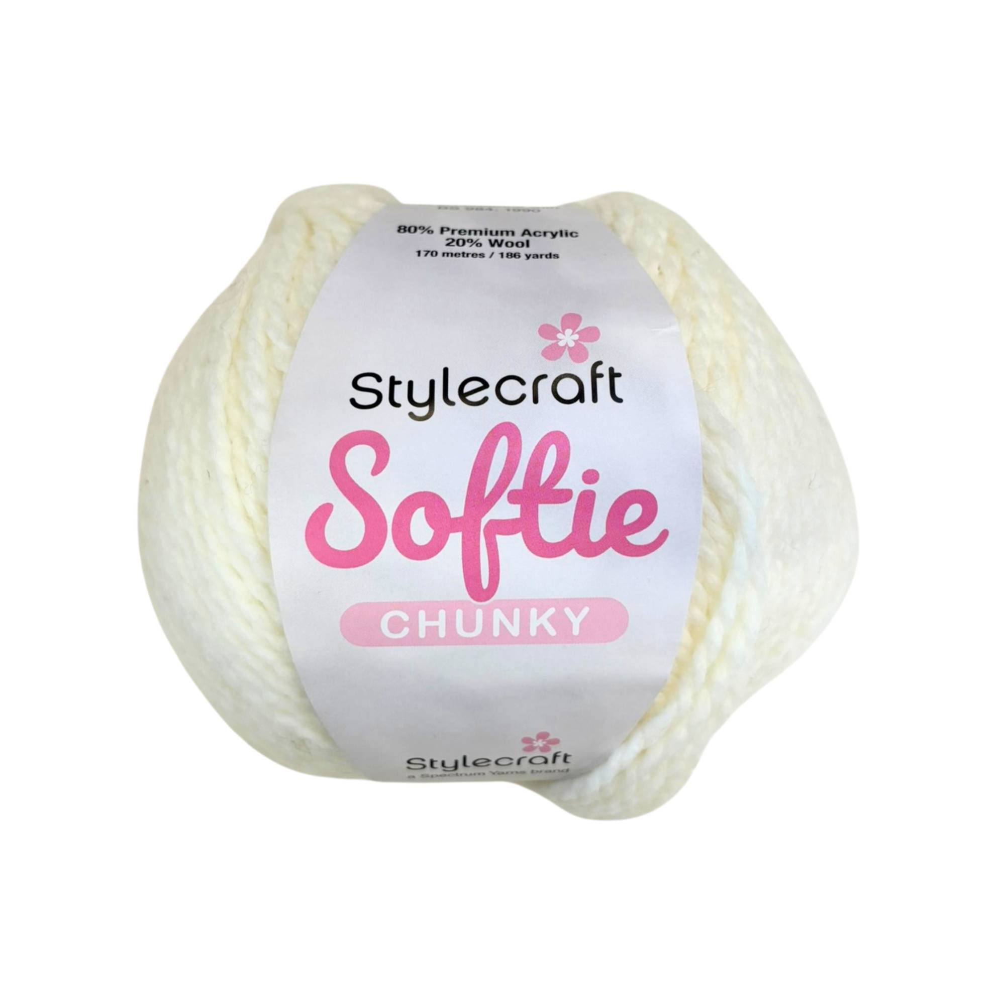 Stylecraft Cream Softie Chunky 100g