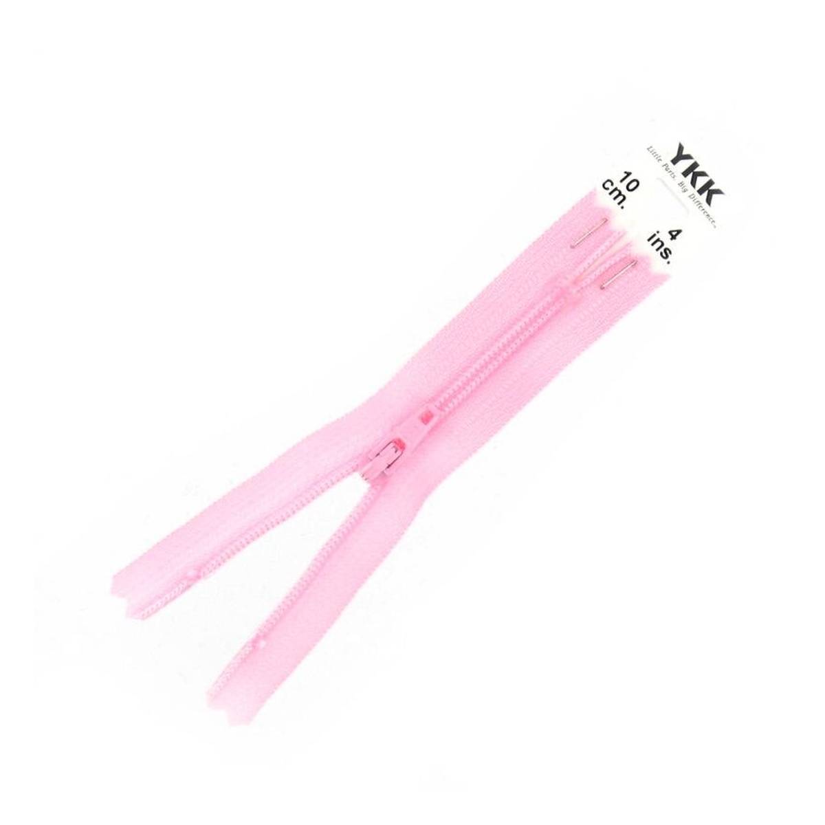 YKK Pink Dress and Skirt Zip 10cm