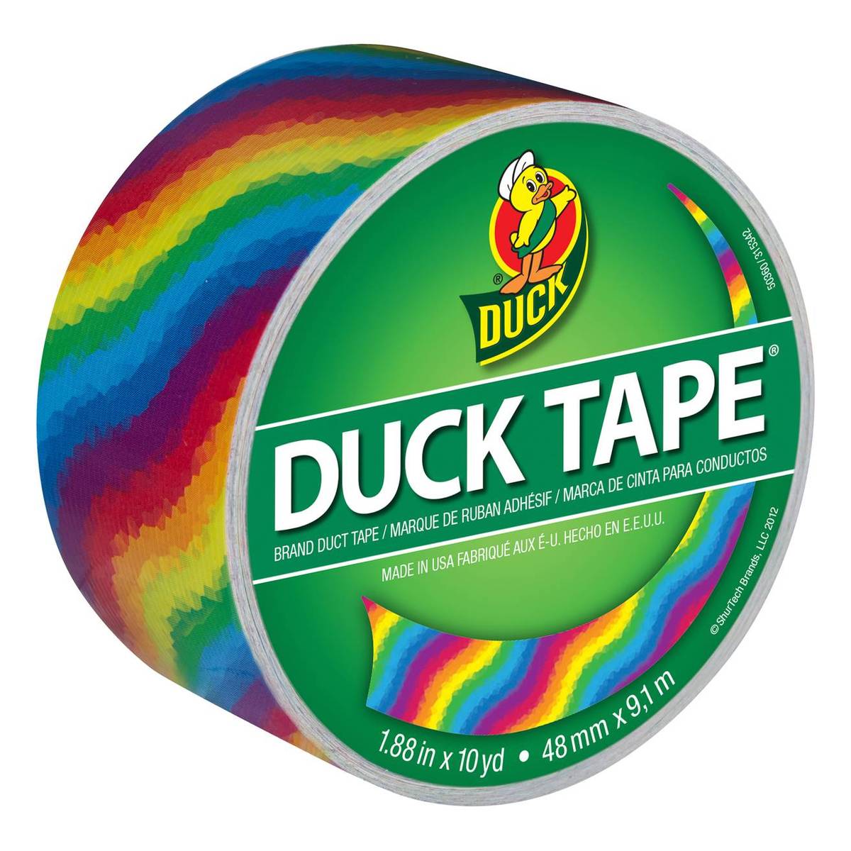 Rainbow Duck Tape 4.8cm x 9.1m