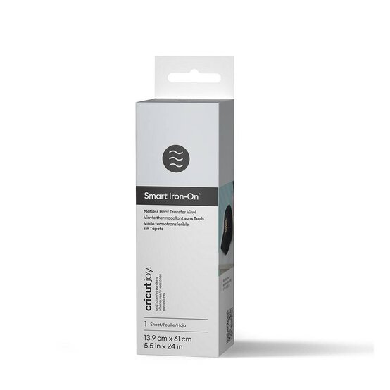 Cricut Joy White Smart Iron-On 5.5 x 24 Inches