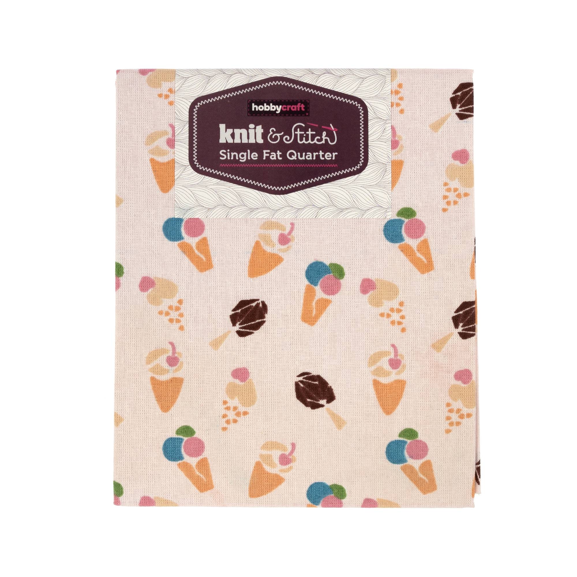 Pink Lolly Single Cotton Fat Quarter