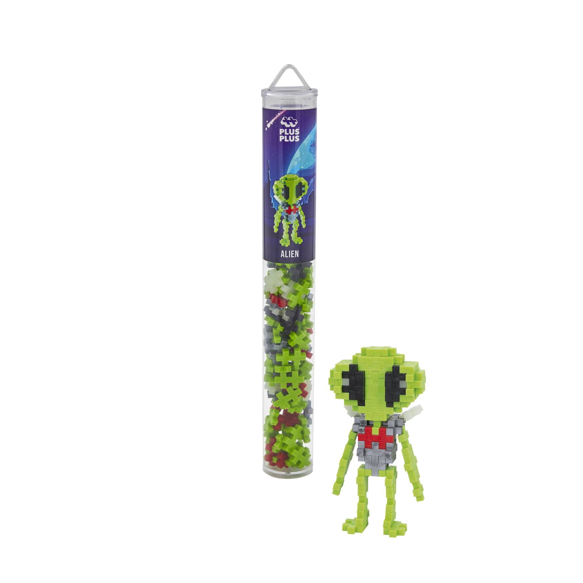 Plus-Plus Alien Tube 100 Pieces