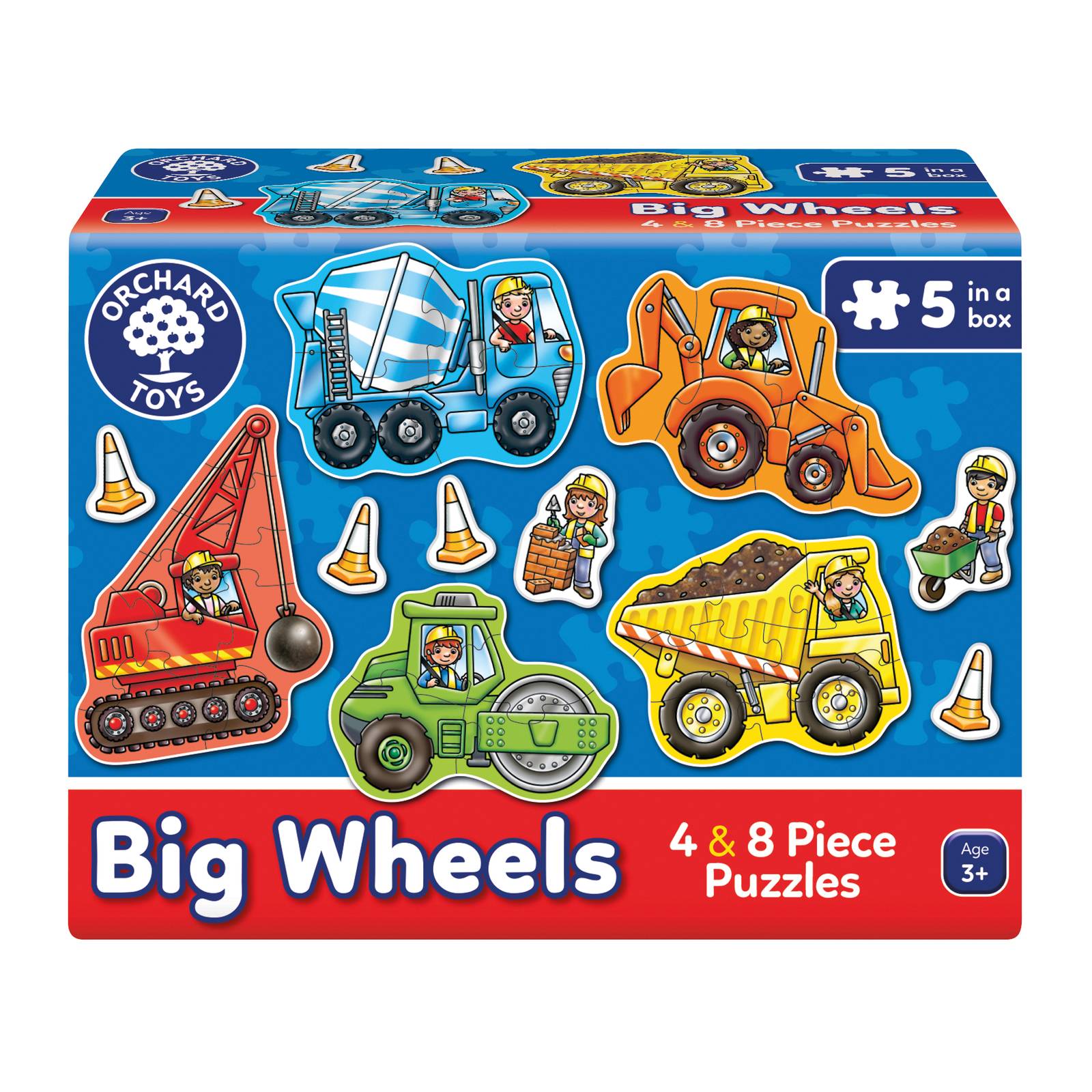 Orchard Toys Big Wheels Puzzle