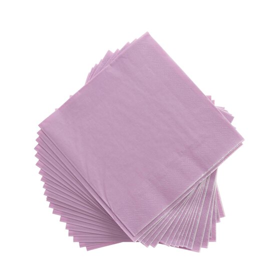 Candy Pink Napkins 20 Pack