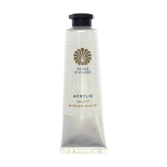 Shore & Marsh Mixing White Acrylic Paint 59ml