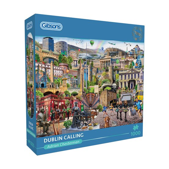 Gibsons Dublin Calling Jigsaw Puzzle 1000 Pieces