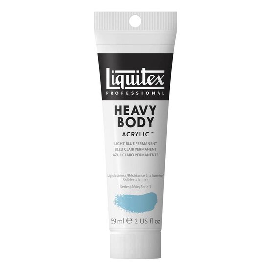 Liquitex Professional Light Blue Permanent Heavy Body Acrylic 59ml