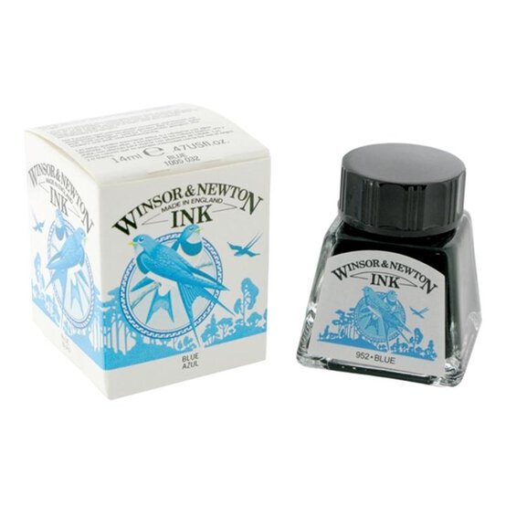 Winsor & Newton Blue Drawing Ink 14ml