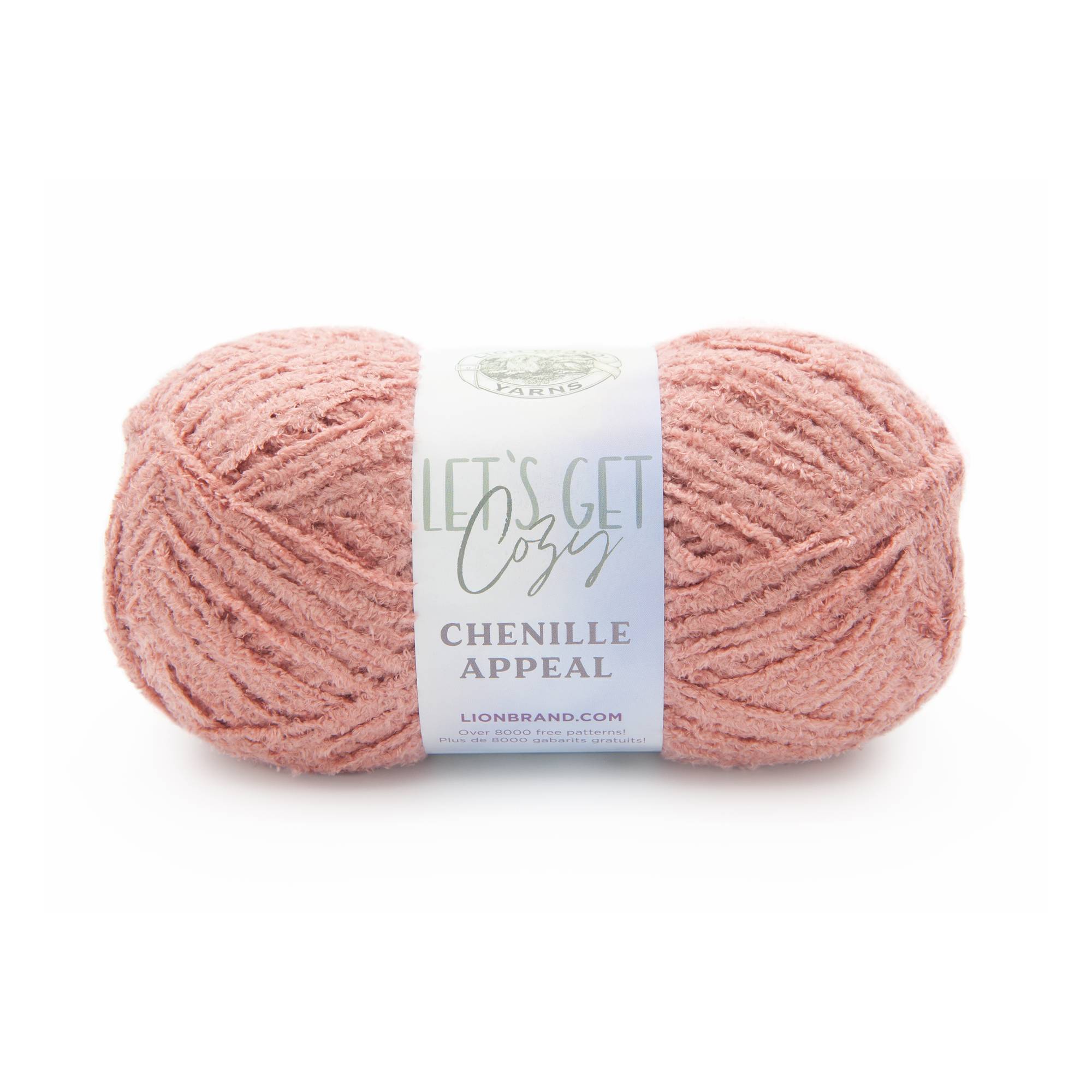 Lion Brand Rose Dawn Chenille Appeal 100g