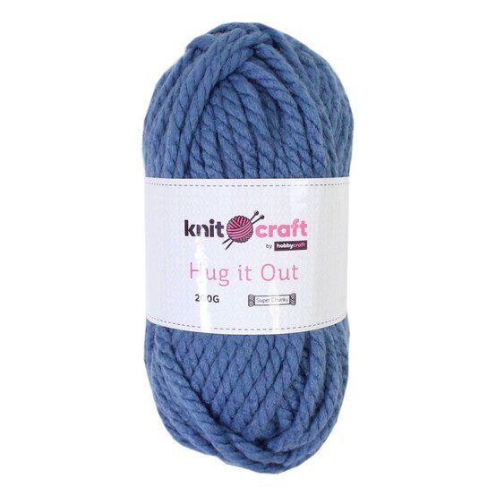 Knitcraft Dusk Blue Hug It Out Yarn 200g