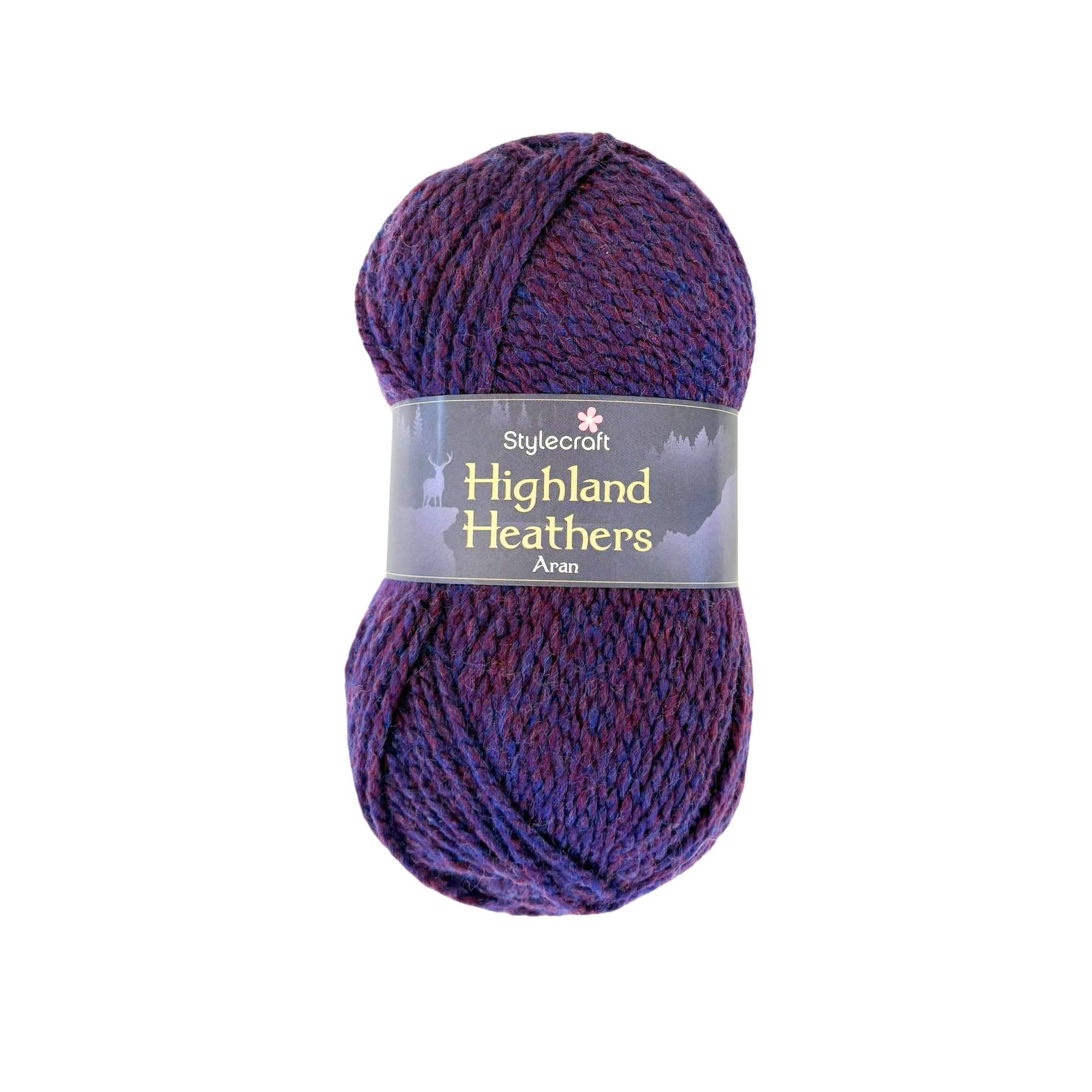 Stylecraft Esk Highland Heathers Aran 100g