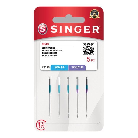 Singer Jeans Machine Needles 5 Pack