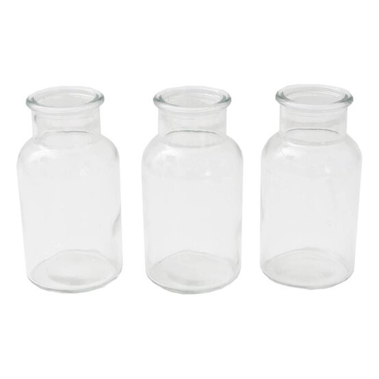 Mini Vases 12.5cm 3 Pack