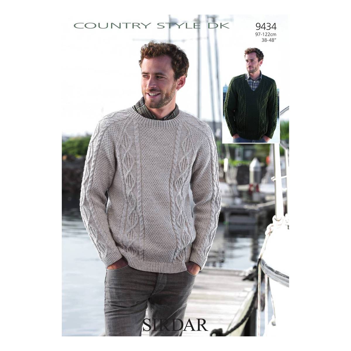 Sirdar Country Style DK Jumper Digital Pattern 9434