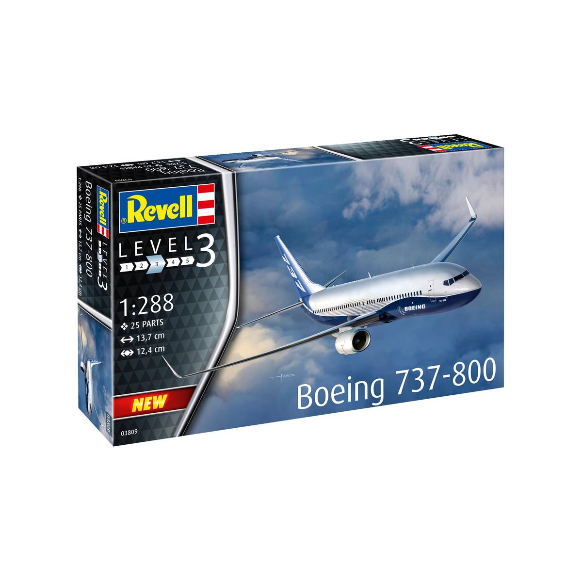Revell Boeing 737-800 Model Kit 1:288