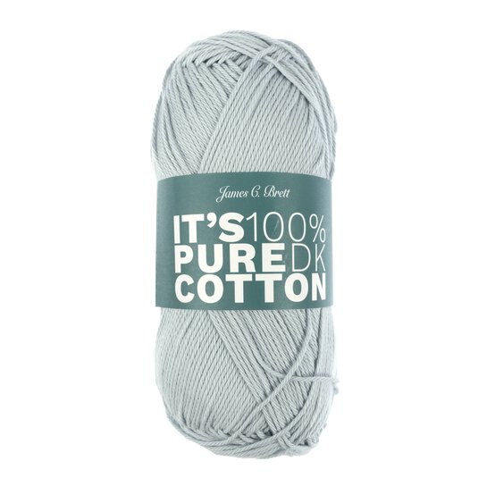 James C Brett Pale Blue It’s Pure Cotton Yarn 100g