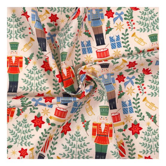 Nutcracker Cotton Fabric by the Metre