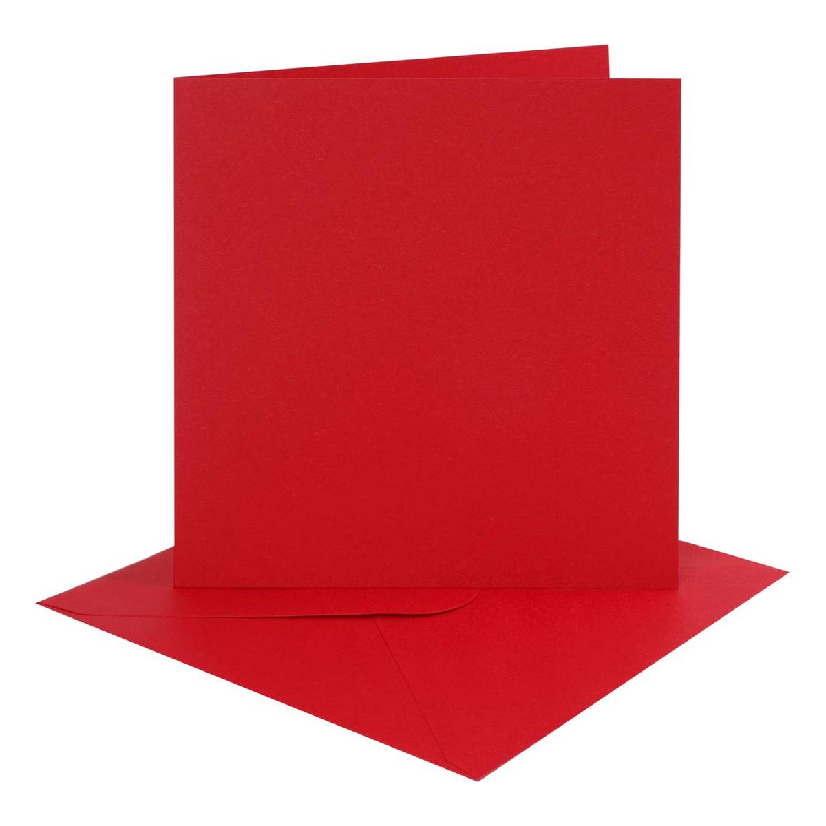 Red Cards6 x 6 Inches 4 Pack