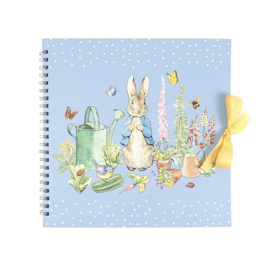 Spiral Bound Peter Rabbit Garden Scrapbook 12 x 12 Inches