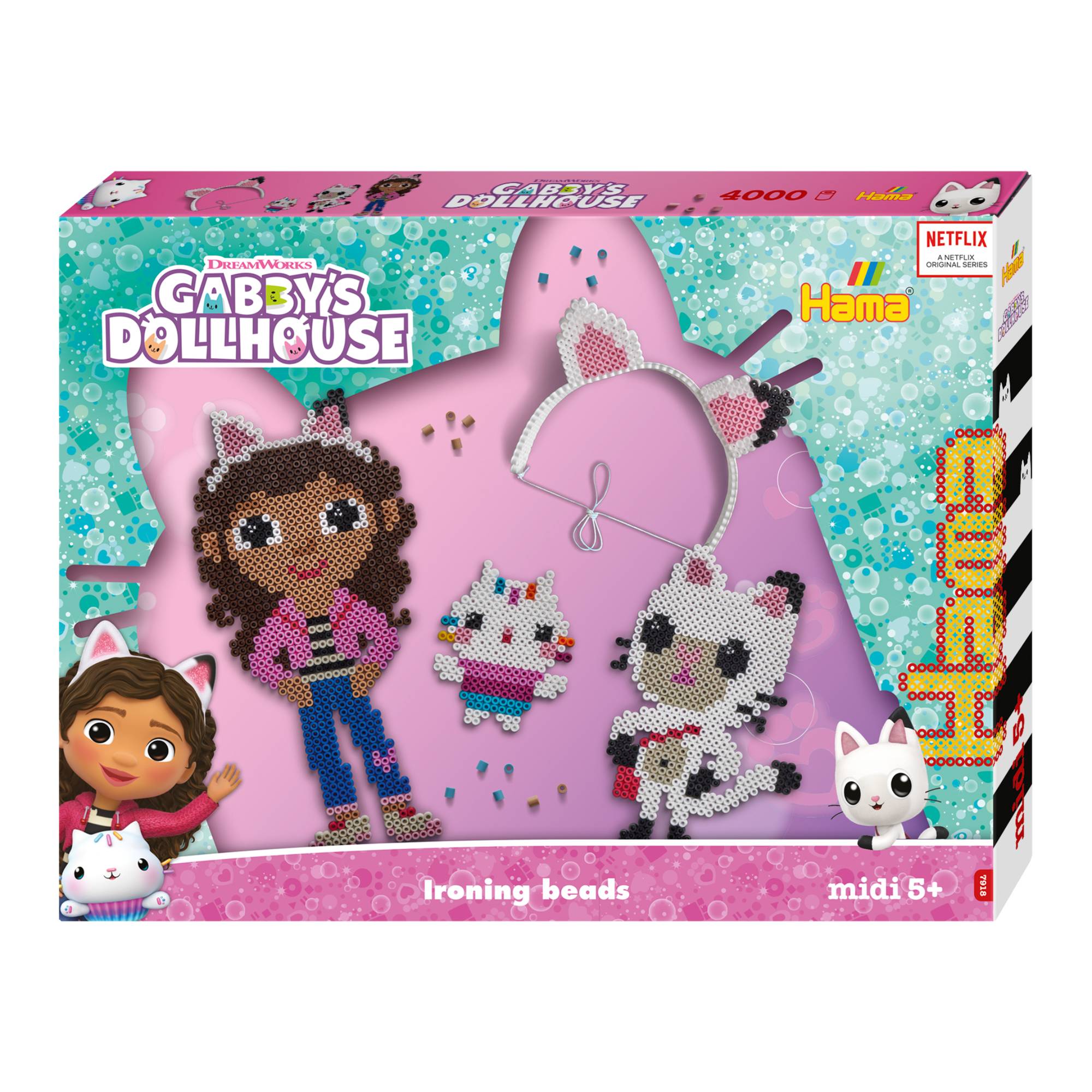 Hama Beads Gabby's Dollhouse Set