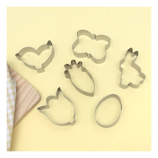 Easter Cookie Cutters 6 Pack