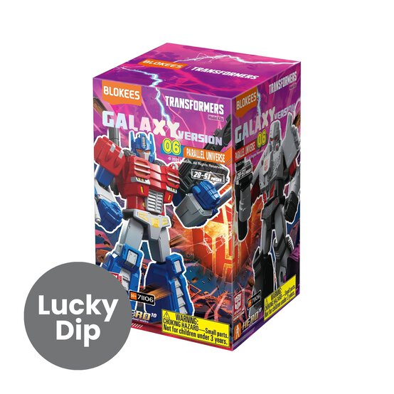 Assorted Blokees Transformers Galaxy Version Parallel Universe Model Kit