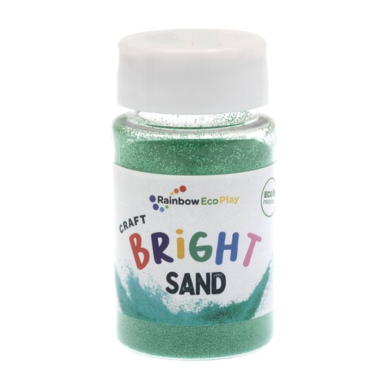 Rainbow Eco Play Green Sand Shaker Bottle 90g