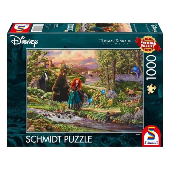 Schmidt Thomas Kinkade Disney Brave Jigsaw Puzzle 1000 Pieces