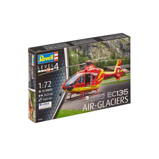 Revell Airbus Helicopter EC135 Air-Glaciers Model Kit 1:72