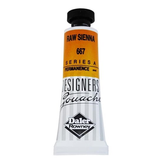 Daler Rowney Raw Sienna Designers' Gouache 15ml