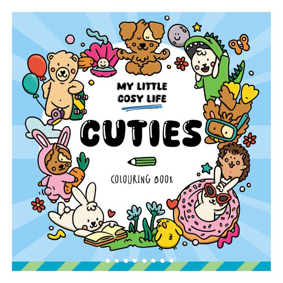 My Little Cosy Life Cuties Colouring Book