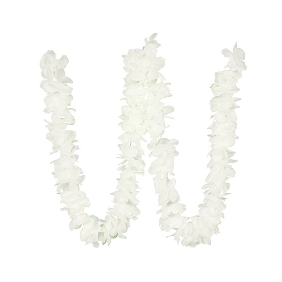 White Cascade Flower Garland 2.6m