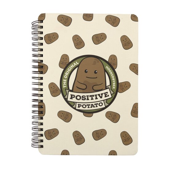 Positive Potato Hardcover Notebook A5