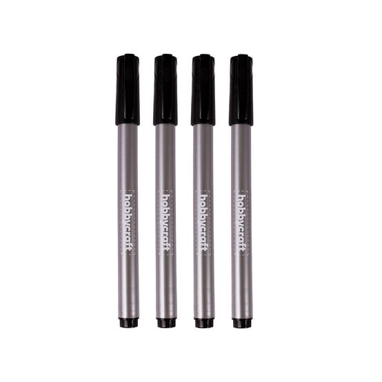 Black Handwriting Pens 4 Pack