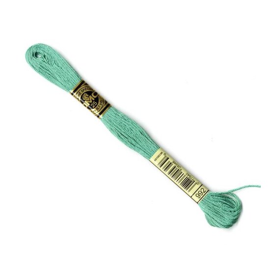 DMC Green Mouline Special 25 Cotton Thread 8m (992)