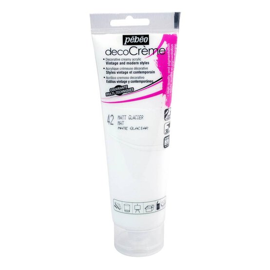 Pebeo Glacier Deco Creme Paint 120ml