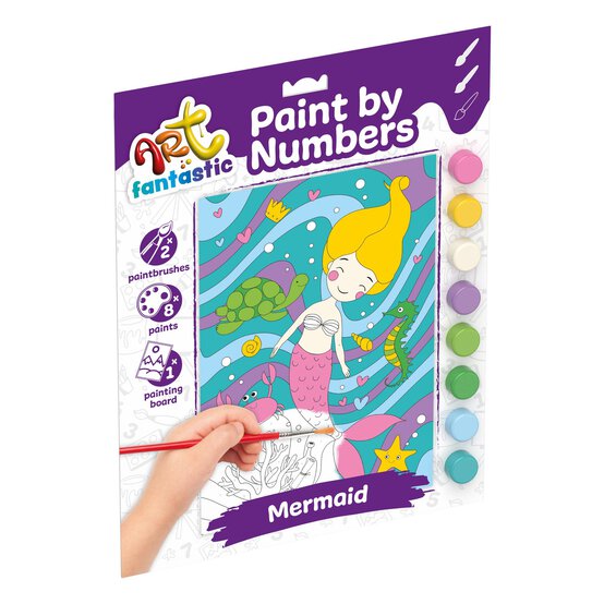 Mermaid Paint by Numbers