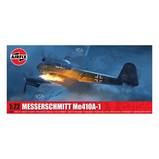 Airfix Messerschmitt Me410A-1 Model Kit 1:72