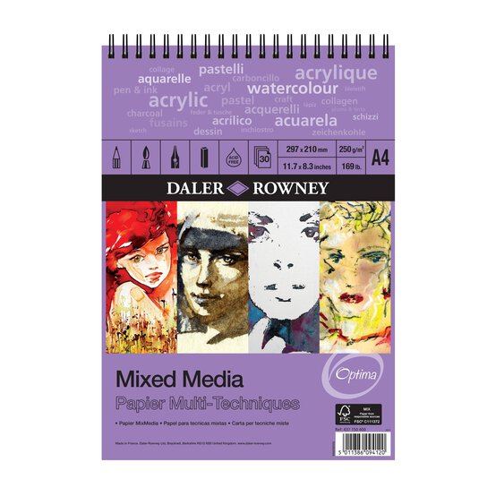 Daler-Rowney Mixed Media Sketchbook A4