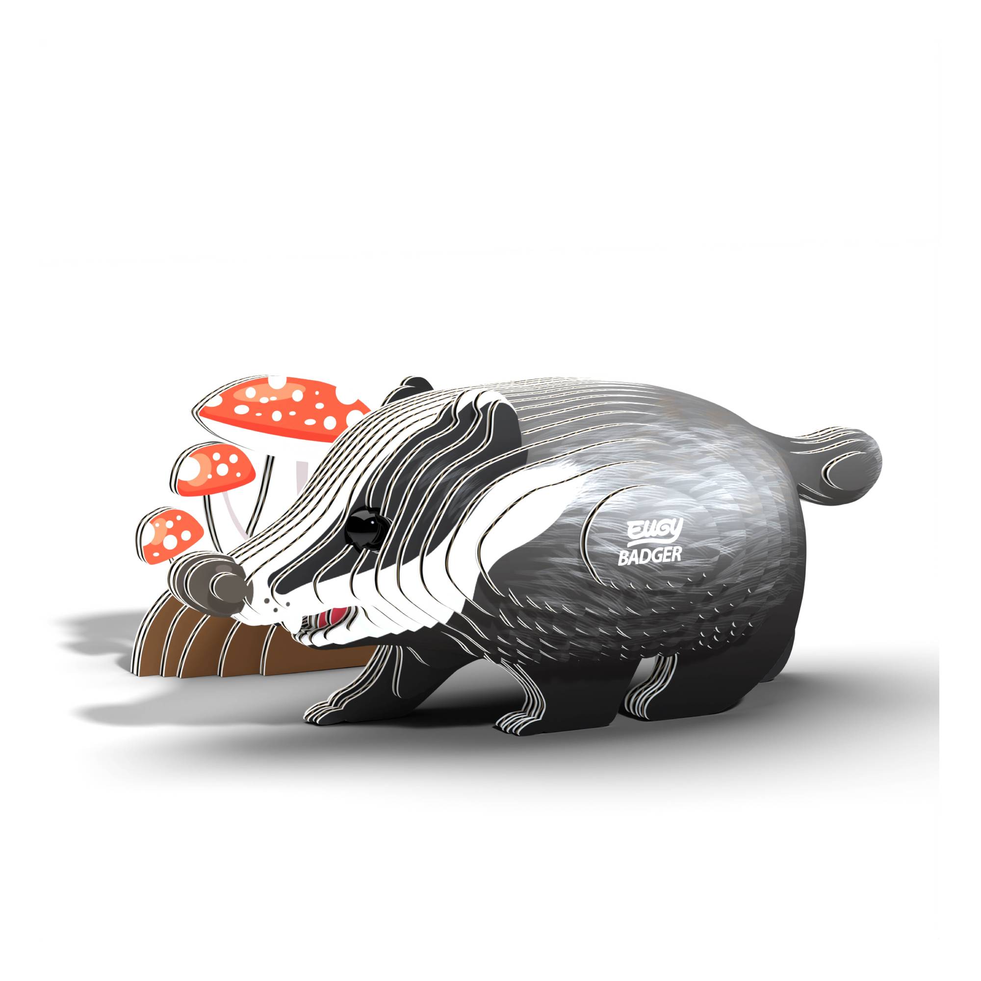 Eugy 3D Badger Model
