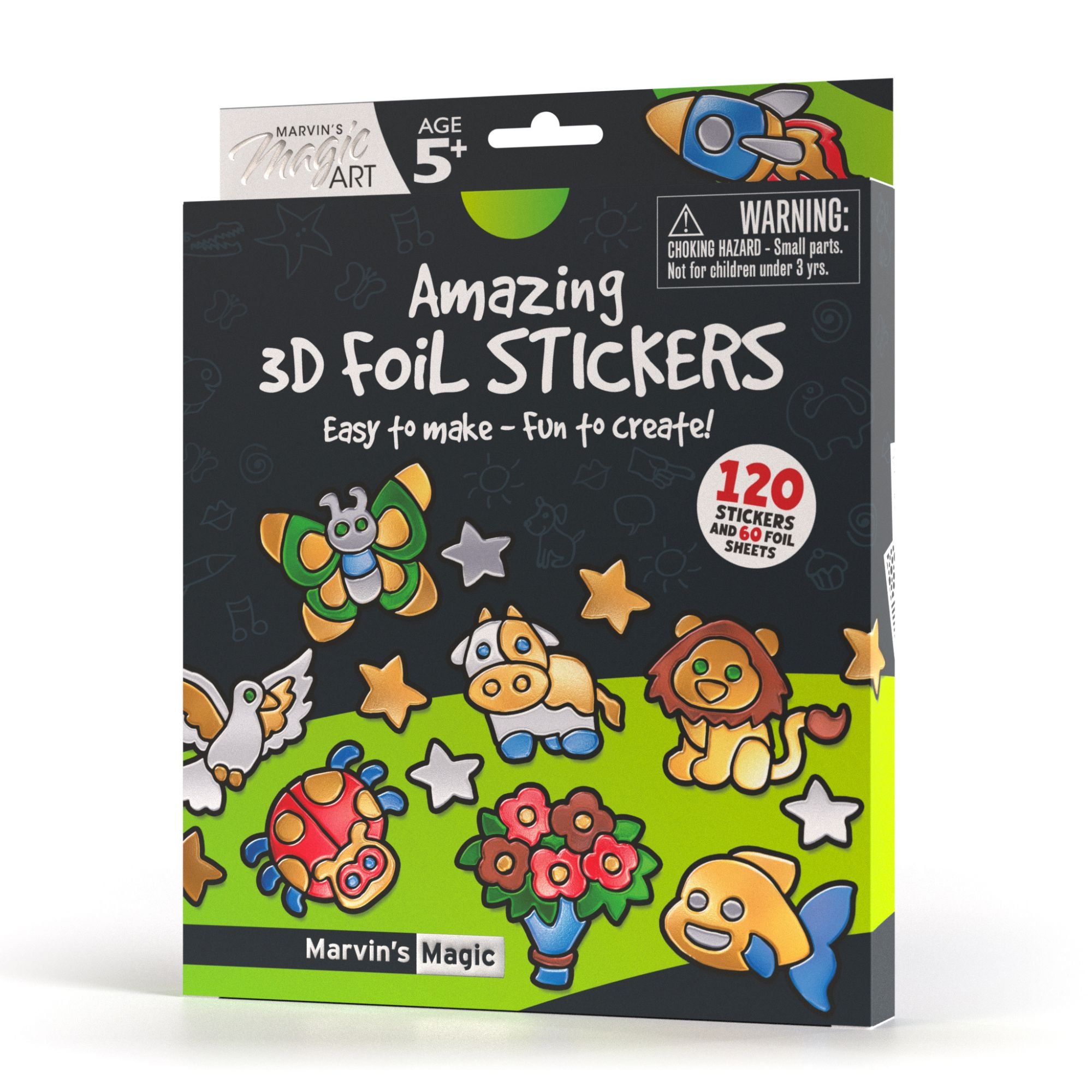 Marvin’s Magic Amazing 3D Foil Stickers