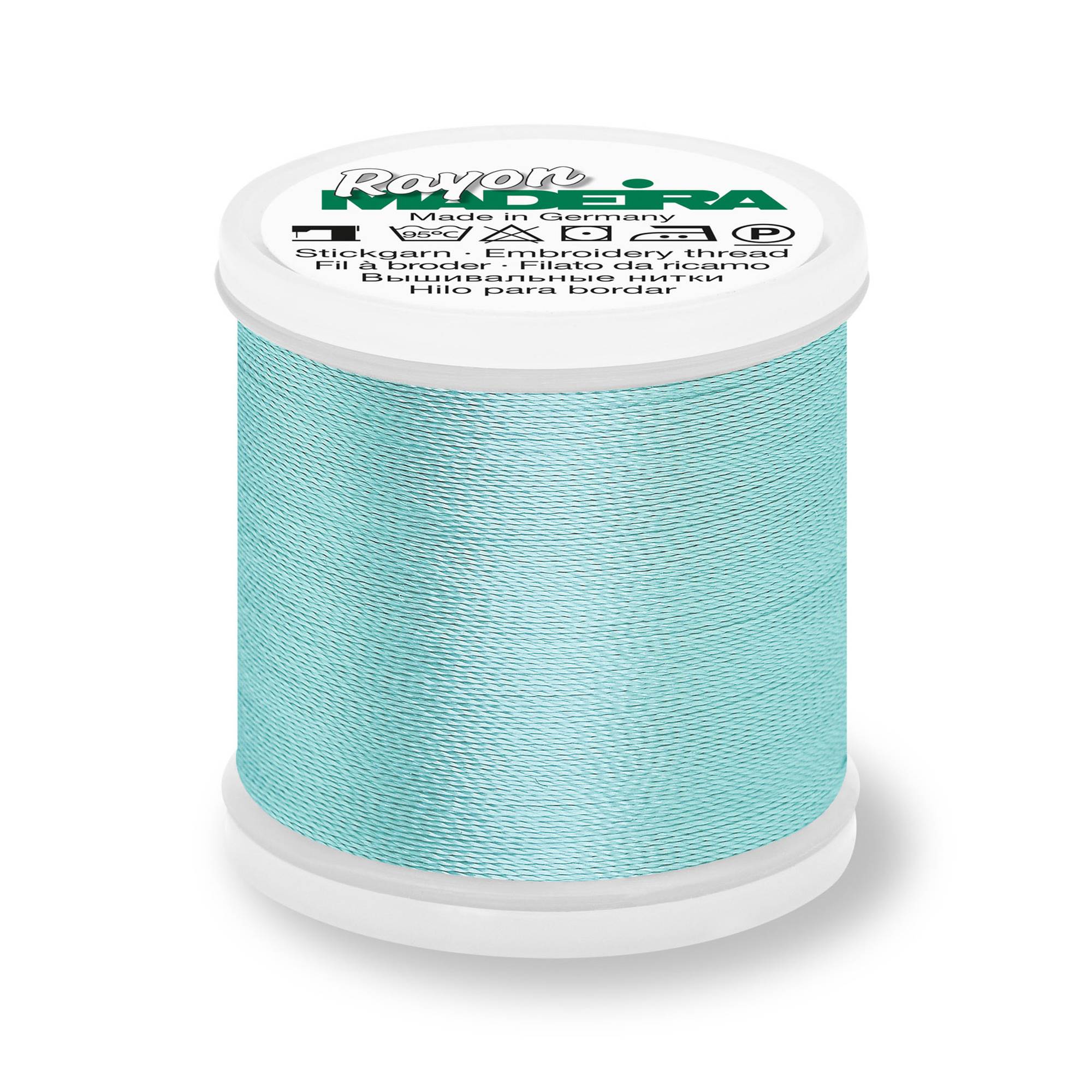 Madeira Light Teal Rayon 40 Thread 200m (1045)