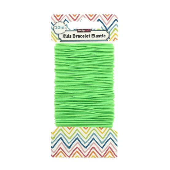 Green Bracelet Elastic 10m