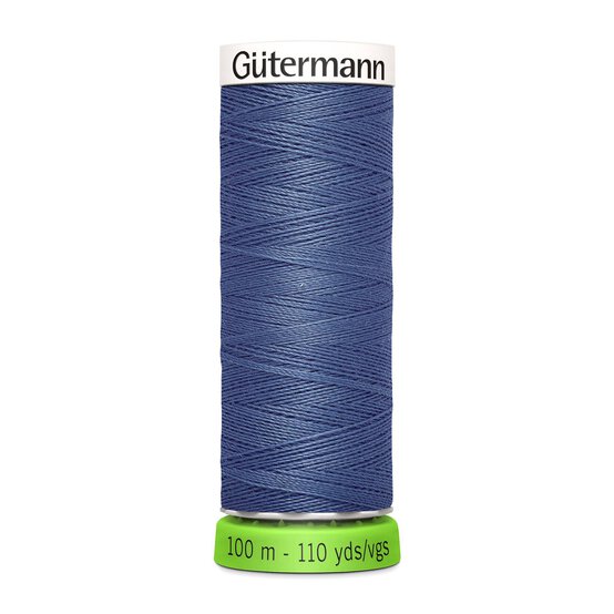 Gutermann Blue Grey Sew All Recycled rPET Thread 100m (112)