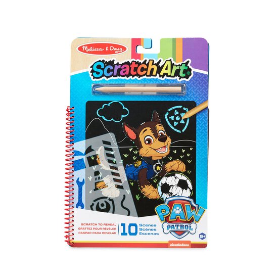 Melissa & Doug Paw Patrol Chase Scratch Art Activity Pad