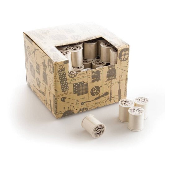 Cream Polyester Thread 160 m