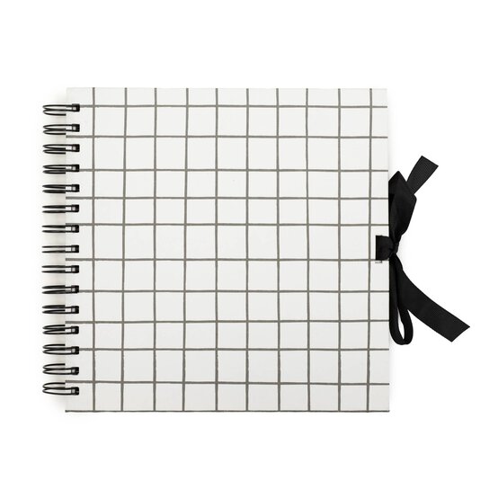 Crafter’s Companion Grid Print Scrapbook 8 x 8 Inches