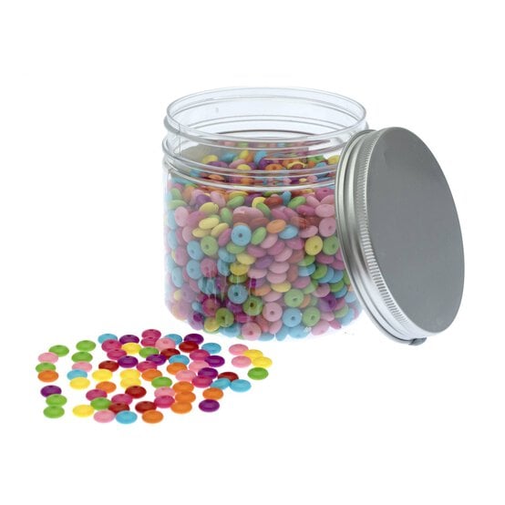 Opaque Rainbow Beads Tub 200g