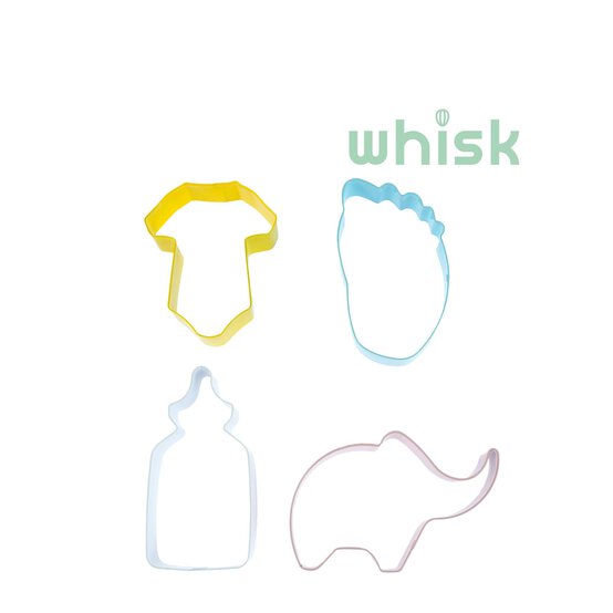 Whisk Baby Cookie Cutters 4 Pack